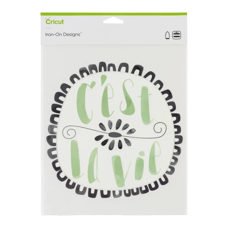 2004946 - Cricut Iron On Designs Cest Le Vie 21.5x30cm