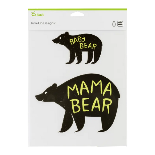 2004823 - Cricut Iron On Designs Mama Baby Bear 21.5x30cm