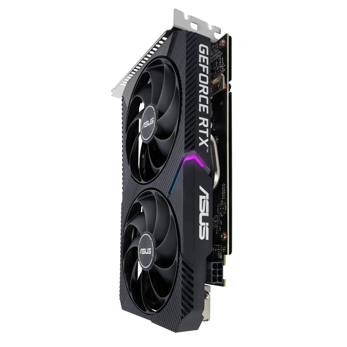 ASUS Graphics Card/NVIDIA/PCIe4/8GB GDDR6/OC mode:1852 MHz/Default mode:1822 MHz/1xDVI/1xHDMI/1xDP/450W.