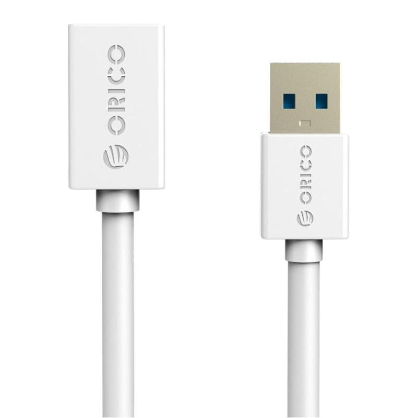 ORICO USB extension cable, with male and female connectors on a white background