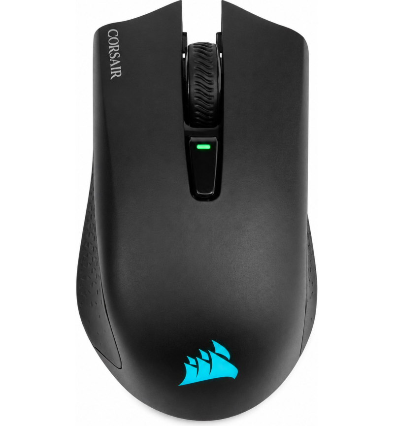 Corsair HARPOON RGB Wireless Gaming Mouse – SLIPSTREAM, Bluetooth & USB