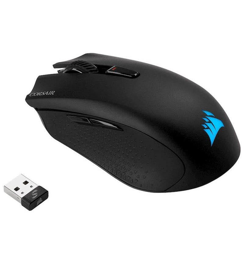 Corsair HARPOON RGB Wireless Gaming Mouse – SLIPSTREAM, Bluetooth & USB