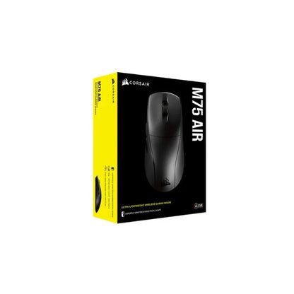 Corsair M75 AIR WIRELESS Ultra-Lightweight Gaming Mouse; 26000 DPI; . 2.4GHz SLIPSTREAM; Bluetooth  – Black