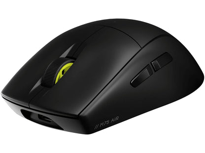Corsair M75 AIR WIRELESS Ultra-Lightweight Gaming Mouse; 26000 DPI; . 2.4GHz SLIPSTREAM; Bluetooth  – Black