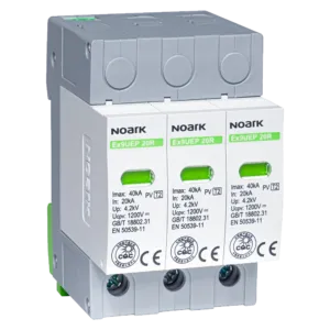 Solar PV DC Surge Arrestor 20KA 3P 1500V 3 phase