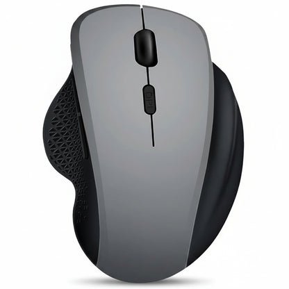 CM02 Ergonomic Wireless Mouse – Grey 2.4GHz & USB-C