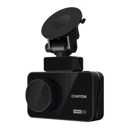 Canyon CND‑DVR25GPS 5MP Dash Cam – 3" IPS Touchscreen, 2.5K @60fps, GPS