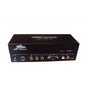 MicroWorld HDMI to VGA YRG Converter – Full HD Adapter with Audio Output for Monitors, ideal for connecting devices.