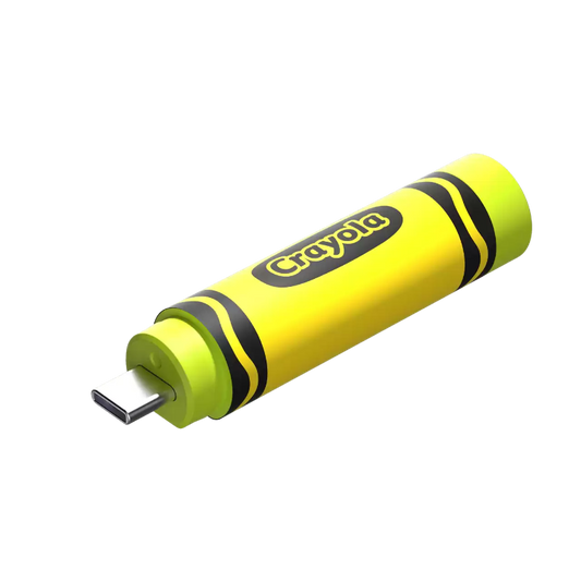 SanDisk Crayola USB-C Flash Drive 128GB Electric Lime
