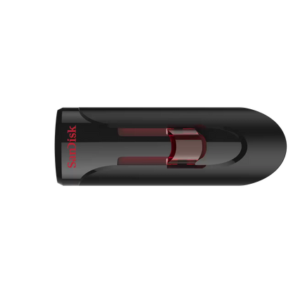 SanDisk Cruzer Glide 3.0 USB Flash Drive – 32GB, Retractable, USB 3.0 Speed – SDCZ600-032G-G35 black USB thumb drive