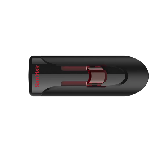 SanDisk Cruzer Glide 3.0 USB Flash Drive – 32GB, Retractable, USB 3.0 Speed – SDCZ600-032G-G35 black USB thumb drive