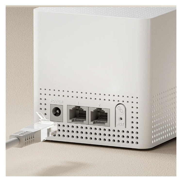 Cudy M1200 Ethernet port connected by network cable