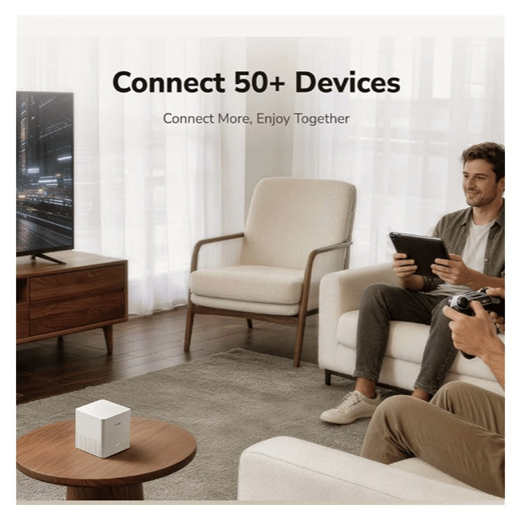 Cudy M1200 mesh system supporting connections for over 50 devices