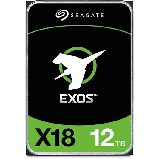 CZONE Seagate Exos X18 12TB Enterprise HDD – 3.5" SATA 6Gb/s 7200RPM 256MB Cache – ST12000NM000J