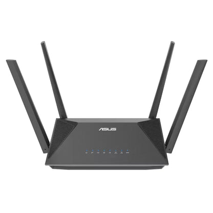 ASUS ROUTER/AX1800/1201Mbps+574Mbps/2.4GHz 2x2/5GHz 2x2/1xWAN/3xLAN/AiMesh/VPN/