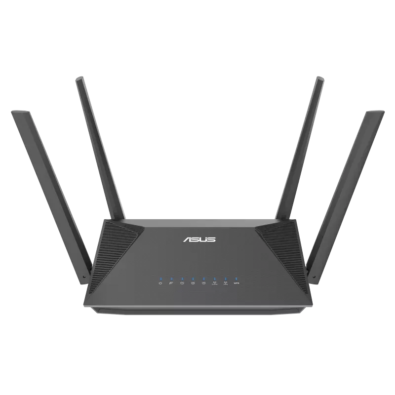 ASUS ROUTER/AX1800/1201Mbps+574Mbps/2.4GHz 2x2/5GHz 2x2/1xWAN/3xLAN/AiMesh/VPN/