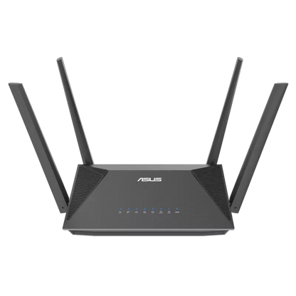 ASUS ROUTER/AX1800/1201Mbps+574Mbps/2.4GHz 2x2/5GHz 2x2/1xWAN/3xLAN/AiMesh/VPN/