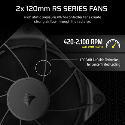 Corsair NAUTILUS 240; 240mm Radiator; Liquid CPU Cooler;  Intel® LGA 1851/1700; AMD® AM5/AM4