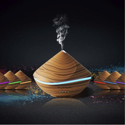 Sand Dune 500ml Ultrasonic Aromatherapy Diffuser – Premium Essential Oil Atomiser with LED lights by PureMist