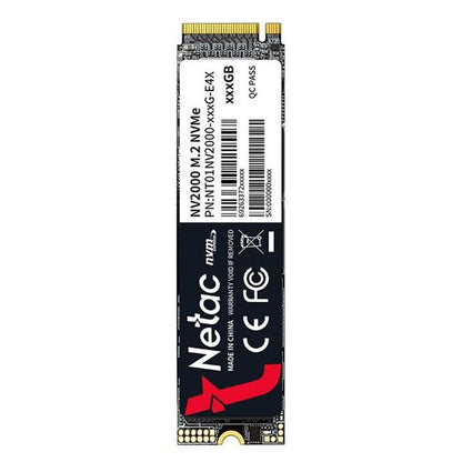 Netac EX4 512GB M.2 NVMe SSD – PCIe Gen3x4 Internal Solid State Drive, Ultra-Fast & Reliable Storage on white background