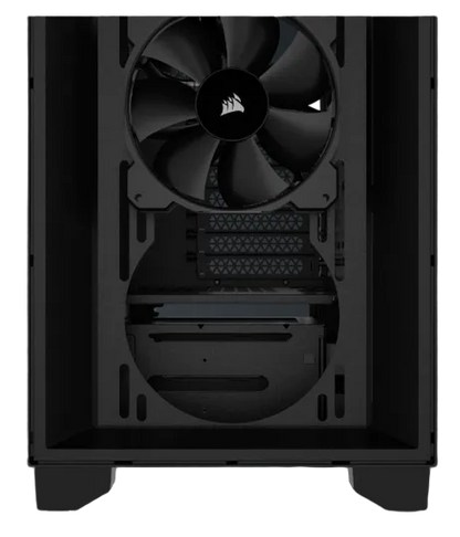 3000D AIRFLOW Black Mid-Tower PC Case; 2x 3.5'' |  2x 2.5'' Drive Bays; Up to 360mm Radiator compatible; 2x 120mm fan incl