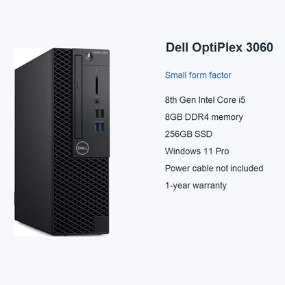 Dell OptiPlex 3060 small form factor desktop specifications