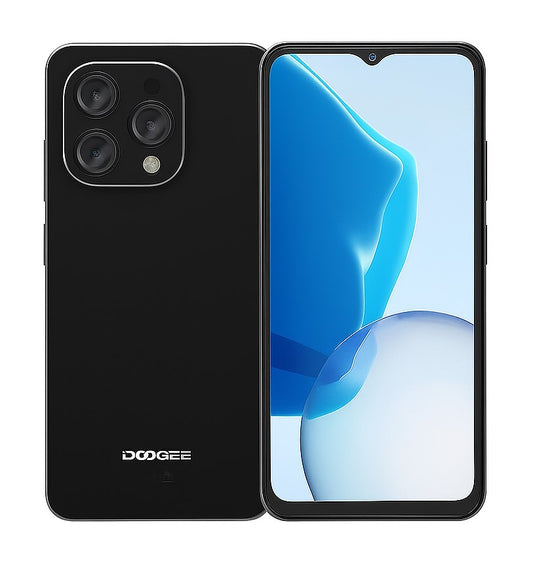 Doogee N55 Smartphone 6.56" 4+128GB Dual SIM  Black