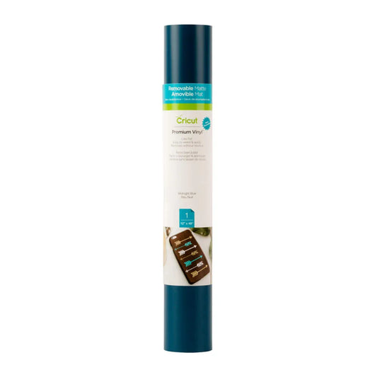 2005140 - Cricut Premium Vinyl Removable 30x120cm (Midnight Blue)