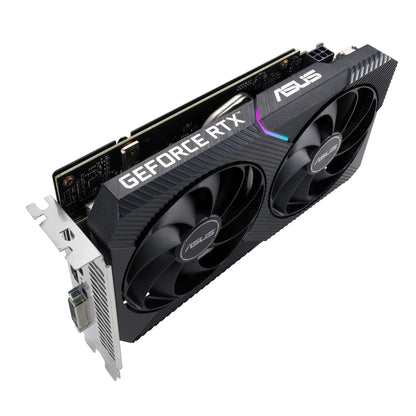 ASUS Graphics Card/NVIDIA/PCIe4/8GB GDDR6/OC mode:1852 MHz/Default mode:1822 MHz/1xDVI/1xHDMI/1xDP/450W.