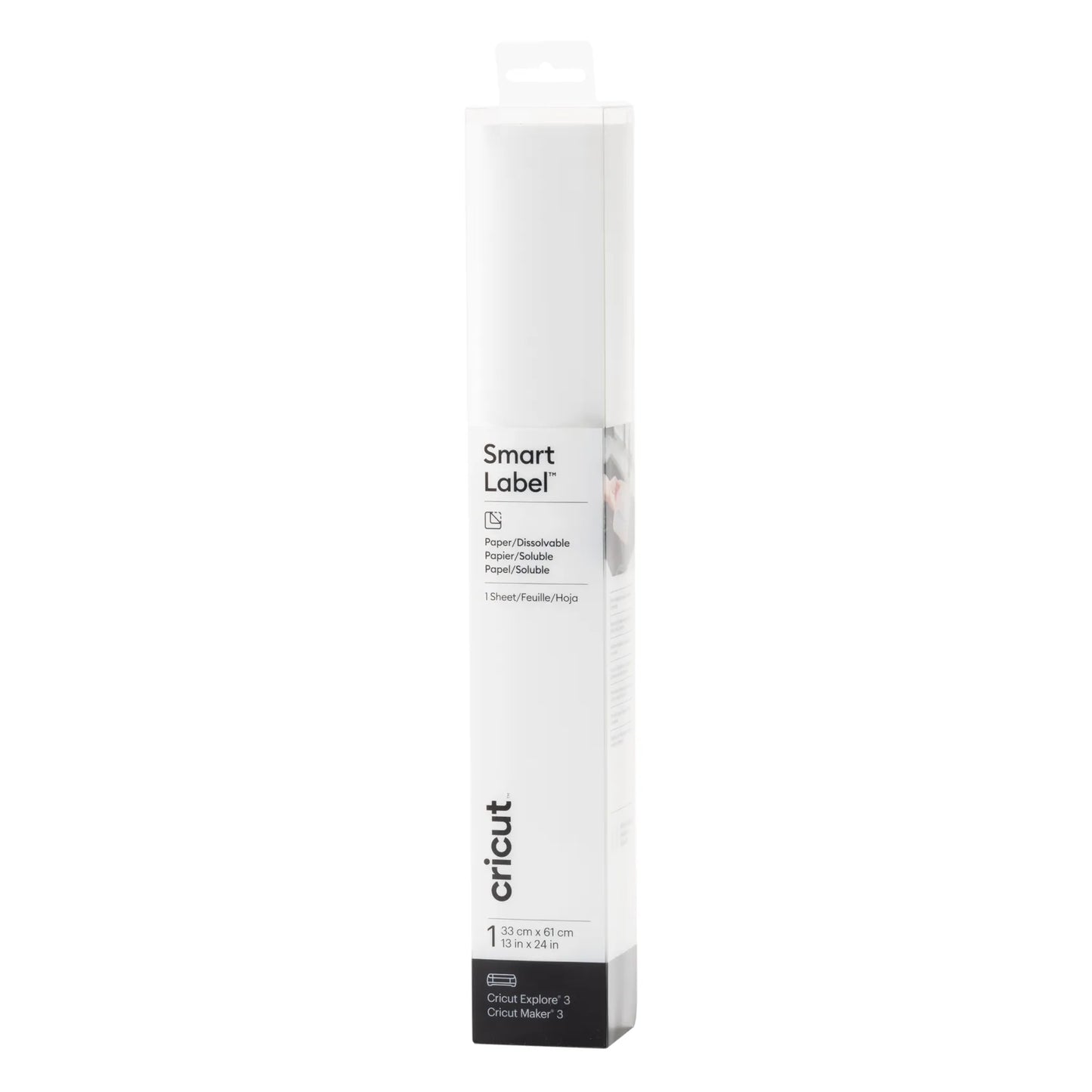 2010062 - Cricut Smart Dissolvable Paper Labels White 33x60cm