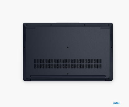 Lenovo IdeaPad 1 15.6" Core-i3 8GB 256GB Win 11 Home Notebook base, showcasing a sleek design for efficient use.