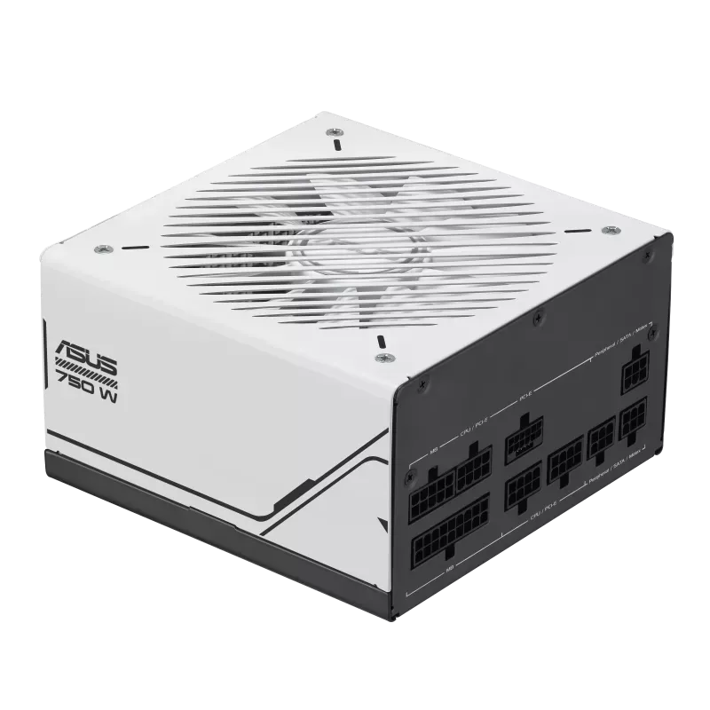 ASUS PSU/PRIME 750W/Fully modular/80 Plus Gold/ATX 3.0/Black/White Colour Flip; 8 year warranty