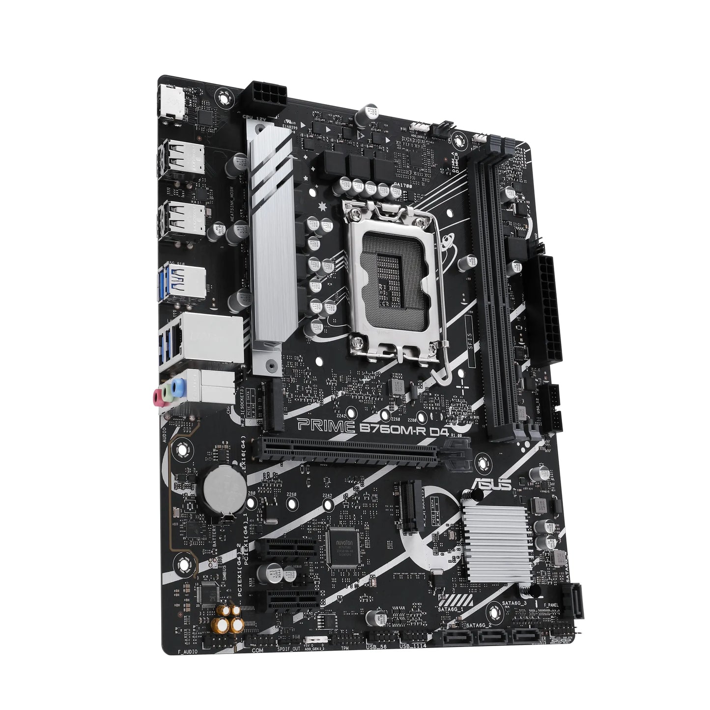 ASUS Motherboard/LGA1700/12/13/14th Gen/DDR4/2xDIMM/MAX64GB/ 2xM.2/4xSATA/ 1xPCIe4x16/ 2xPCIe4x1/1xHDMI/PS2/6xUSB