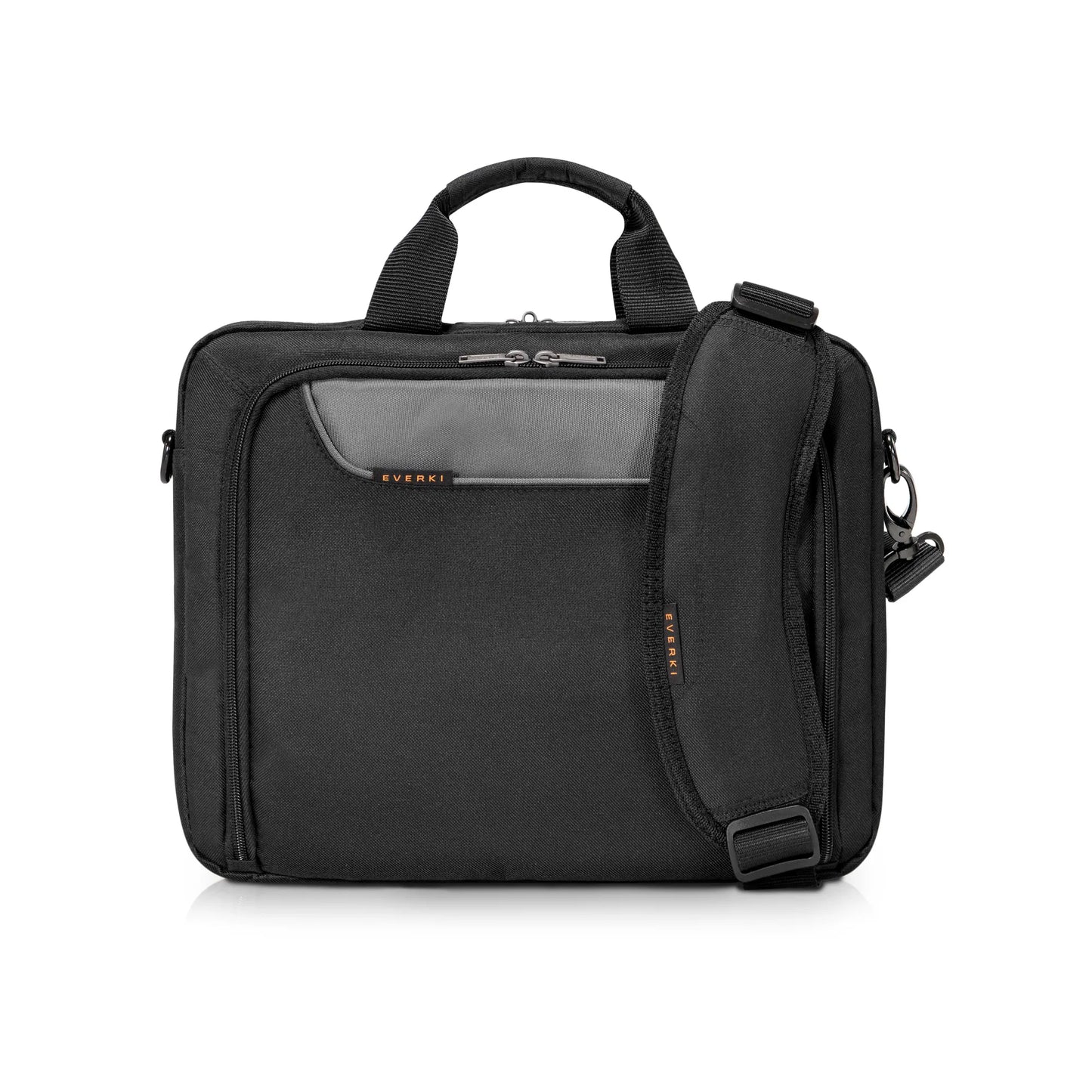 Everki Advance 14" Professional Laptop Briefcase (EKB407NCH14) offers business-ready, TSA-friendly durable protection.