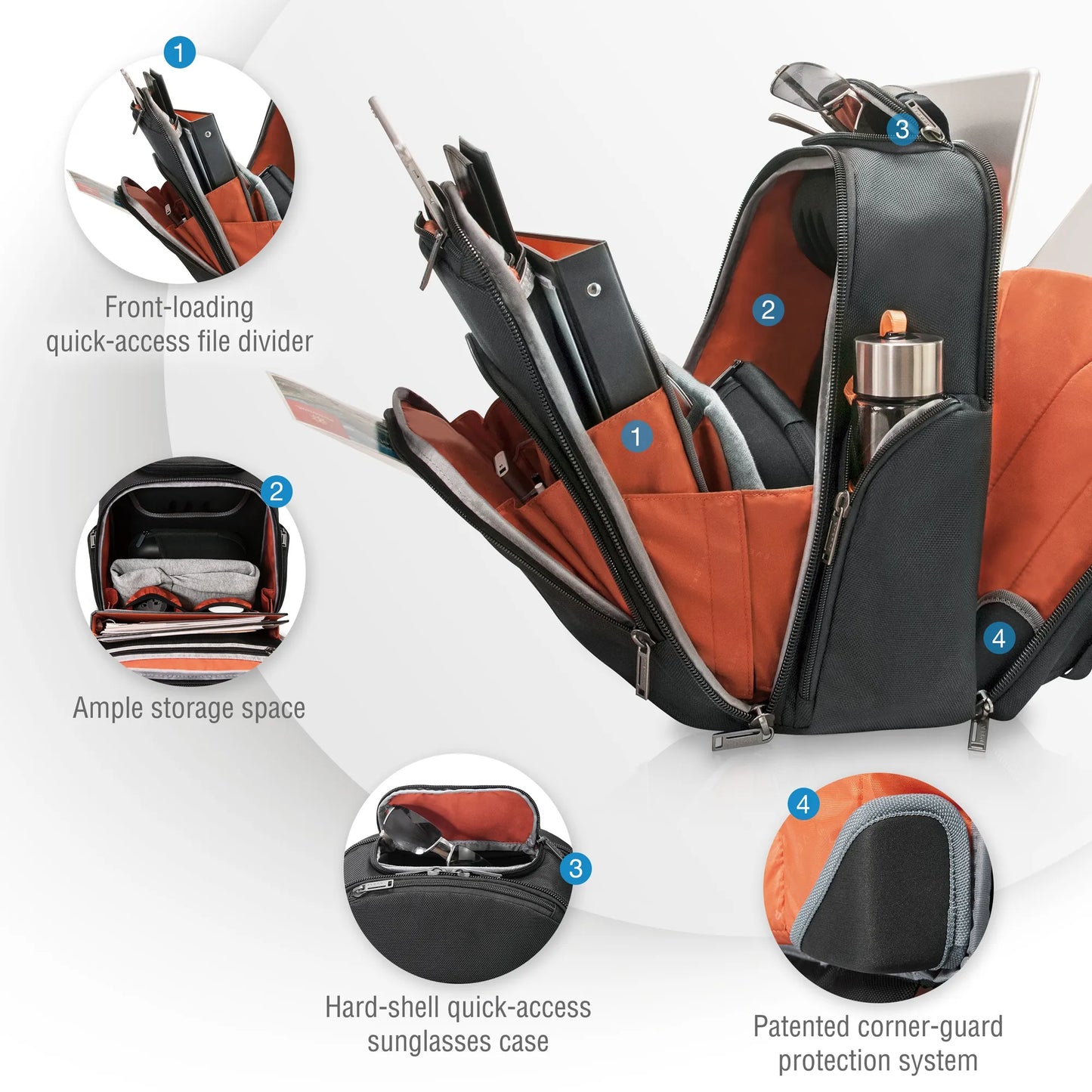 EVERKI EKP127B VERSA 2 15'' NOTEBOOK PACK