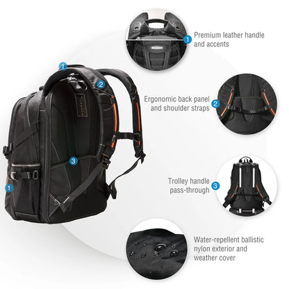 EVERKI EKP133B CONCEPT 2 17.3'' LAPTOP BACKPACK