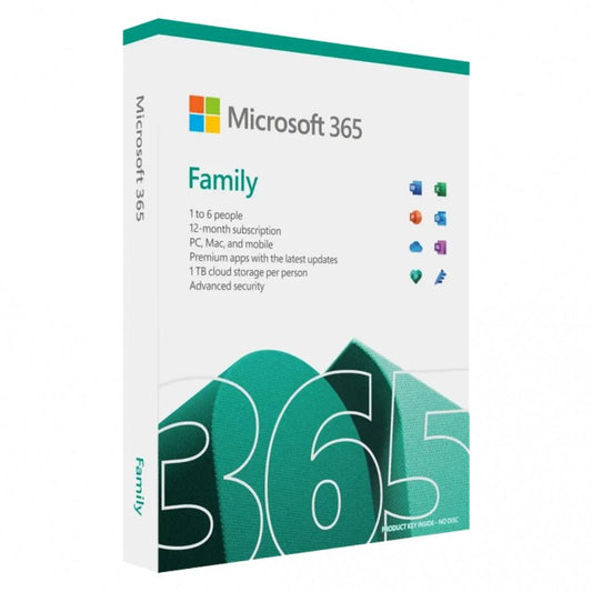 MICROSOFT 365 FAMILY  AFRICA ONLY MEDIAL