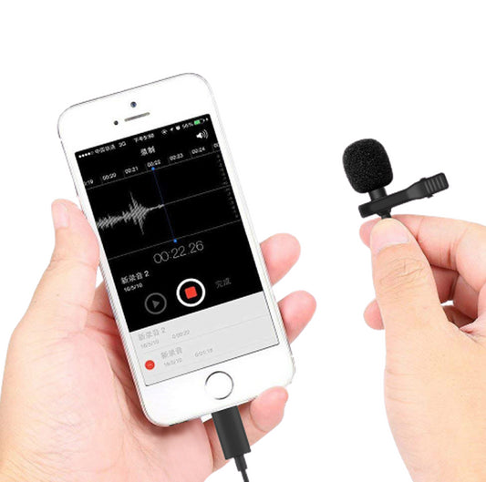 MICROPHONE - STEREO 3.5MM + CLIP