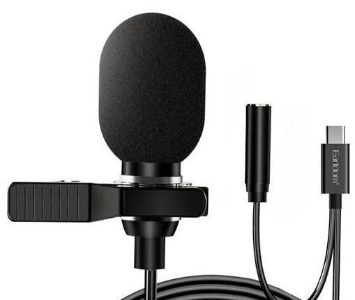 TYPE C + 3.5MM FEMALE MINI MICROPHONE