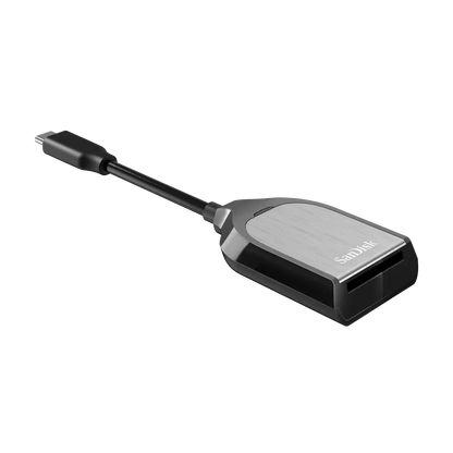 SanDisk Extreme PRO SD UHS-II Card Reader – USB-C High-Speed Transfer for SDXC/SDHC Cards, aluminum build