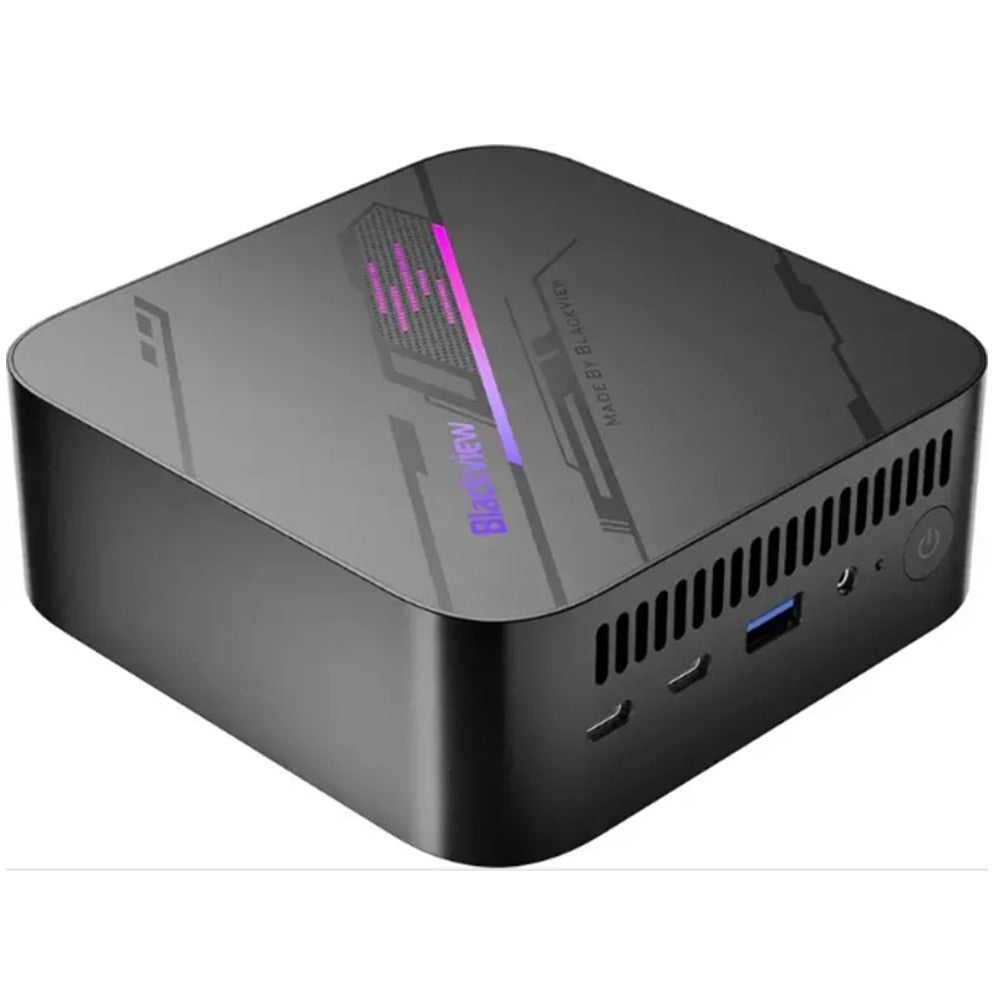 Blackview MP100 Pro mini PC with Decibell N3A Mini PC | Intel i5-12450HX | 16GB RAM, 1TB SSD, Windows 11 Pro