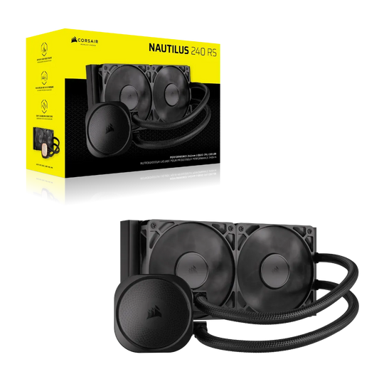 Corsair NAUTILUS 240; 240mm Radiator; Liquid CPU Cooler;  Intel® LGA 1851/1700; AMD® AM5/AM4