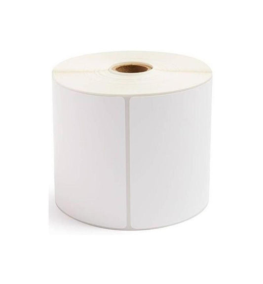 MicroWorld 100x100mm Coated Paper Labels - Compatible with G4 Printers (High-Gloss) for vibrant, durable prints.