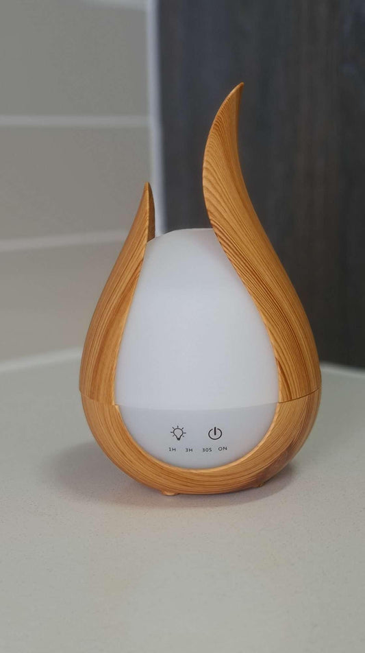 ATOMISER: 200ML TEARDROP LIGHT USB
