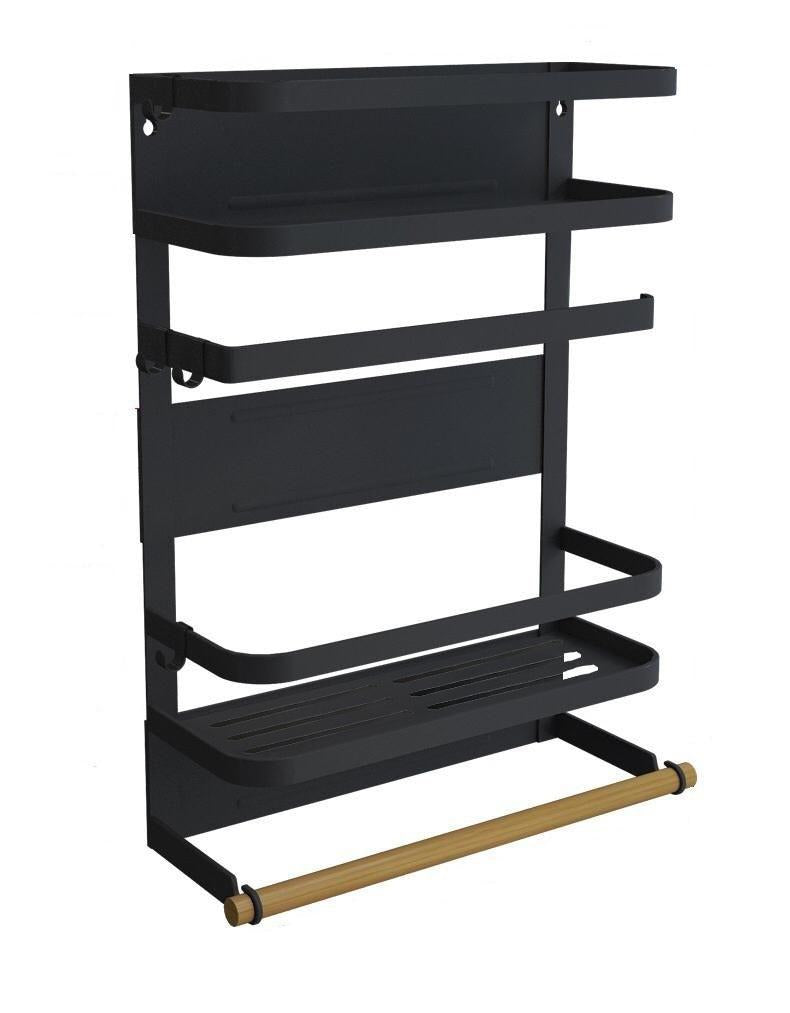 KC: 3 TIER MAG. FRIDGE RACK - WHITE