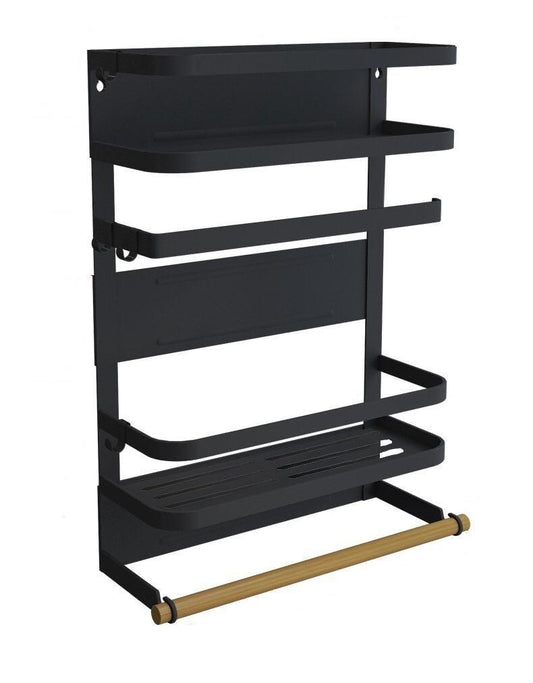 KC: 3 TIER MAG. FRIDGE RACK - WHITE