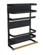 KC: 3 TIER MAG. FRIDGE RACK - WHITE
