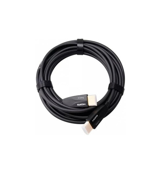 MicroWorld HDMI 30M Fiber Optic Cable - 8K@60Hz, 48Gbps, HDR10 for Ultra Long-Distance ensures superior 8K video quality.