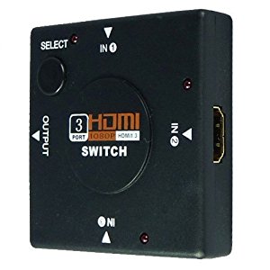 HDMI SWITCH 3 IN AND 1 OUT