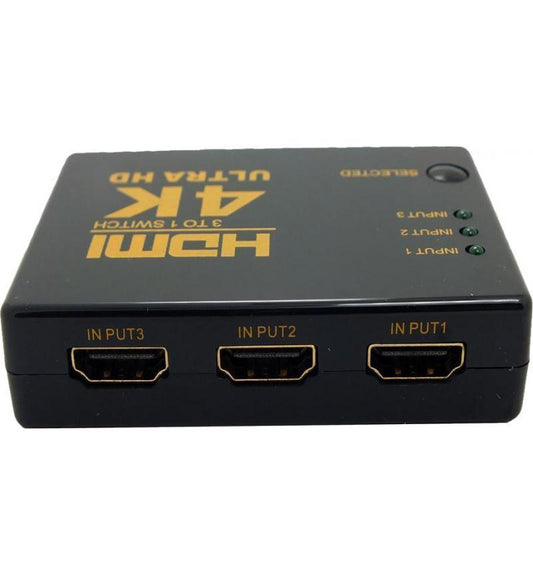 3PORT HDMI SWITCH 4K
